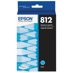Epson T812 Cyan Standard Yield Ink Cartridge (T812220-S)