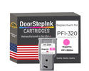 DoorStepInk Brand for Canon PFI-320M Magenta Remanufactured in the USA Ink Cartridge, 2892C001