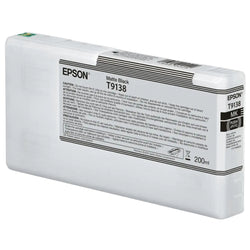 Original Epson T9138 Standard Yield Matte Black Ink Cartridge