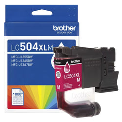 Original Brother LC504XL High Yield Magenta Ink Cartridge