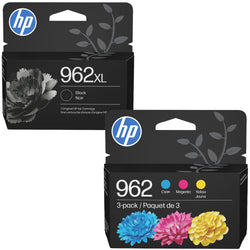 Original HP 962XL Black, Cyan, Magenta, Yellow Ink Cartridge-4 Pack