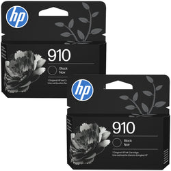 Original HP 910 (3JB40AN) Black Standard Yield Ink Cartridge-2 Pack