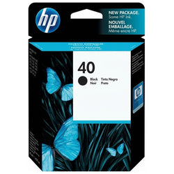 HP 51640A (HP 40) Black Pigment-Based Ink Cartridge