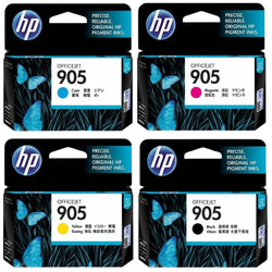 HP 905 Black and Color Ink Cartridge (Combo 4 Pack)