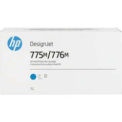 Genuine HP 775M/776M Cyan DesignJet Ink Cartridge, 3WW81A