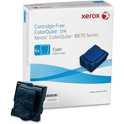 Xerox ColorQube 8870 / 8880 Cyan Solid Ink Pack (6 Sticks), 108R00950