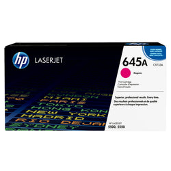 Original HP 645A Magenta LaserJet Toner Cartridge, C9733A