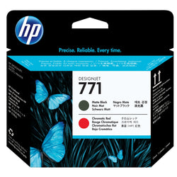 HP 771 (CE017A) Matte Black and Chromatic Red Printheads
