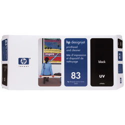 HP 83 Black DesignJet UV Printhead and Printhead Cleaner, C4960A