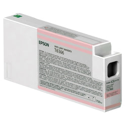 Original Epson T636 Standard-Yield Vivid Light Magenta Ink Cartridge, T636600