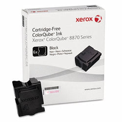 Genuine Xerox ColorQube 8870 / 8880 Black Solid Ink Pack (6 Sticks),108R00953