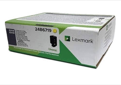 Original Lexmark XC4140 Standard Yield Yellow Toner Cartridge, 24B6719