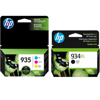 Original HP 934XL Black 935 Cyan, Magenta, Yellow Ink Cartridges