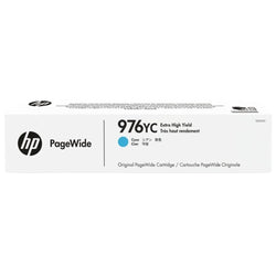 Original HP 976YC Extra High-Yield Cyan Ink Cartridge, L0S29YC