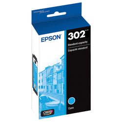 Epson 302 Cyan Ink Cartridge, T302220