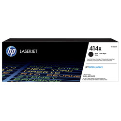 Genuine HP 414X High-Yield Black Laser Toner Cartridge, W2020X