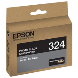 Epson 324 Standard-Yield Photo Black UltraChrome HG2 Ink Cartridge, T324120