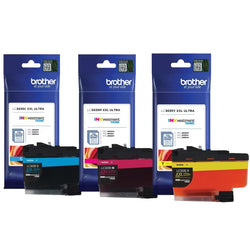 Original Brother LC3035XXL High Yield Tri-Color Ink Cartridge-Pack-3