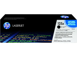 HP 125A High Yield Black LaserJet Toner Cartridge, CB540A