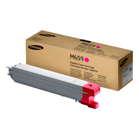 Original Samsung M659 Standard Yield Magenta Toner Cartridge, CLT-M659S