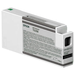 Original Epson T636 Standard-Yield Matte Black Ink Cartridge, T636800