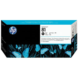 Genuine HP 81 Black Printhead ONLY DesignJet Ink Cartridge, C4950A