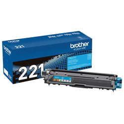 Brother TN-221 Standard-Yield Cyan Toner Cartridge, TN221C