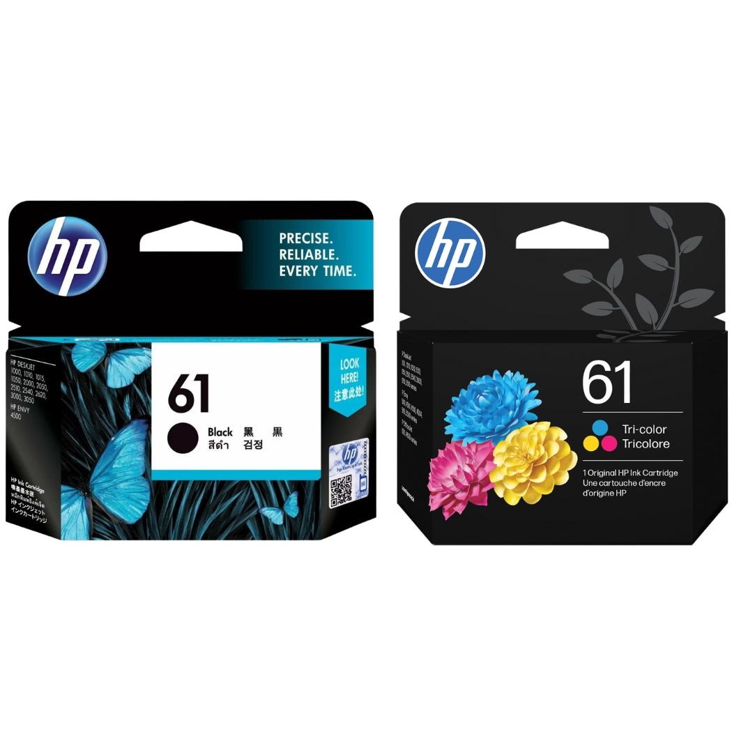 Original HP 61 Black and Color (CR258BN) Ink Cartridge | DoorStepInk