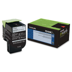 Lexmark CS310, CS/CX410, 510 High Yield  Black Toner Cartridge, 701HK