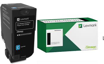 Genuine Lexmark 71C1HC0 High Yield Cyan Toner Cartridge