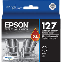 Original Epson 127 Black ink cartridge, Extra High Yield Capacity