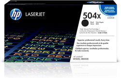 HP 504X High Yield Black LaserJet Toner Cartridge, CE250X