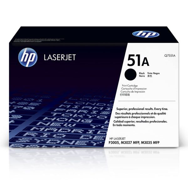 Original HP 51A High Yield Black LaserJet Toner Cartridge