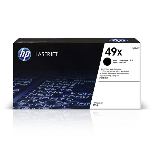 HP 49X High Yield Black LaserJet Toner Cartridge, Q5949X