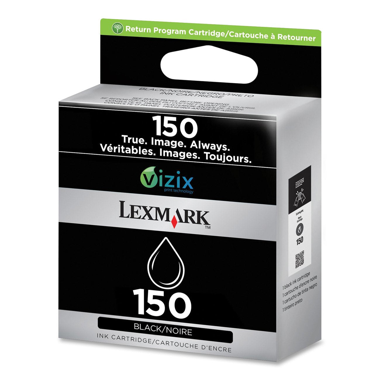 Original Lexmark #150 Black Standard Yield Ink Cartridge | DoorStepInk