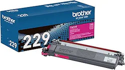 Original Brother TN-229 Standard Yield Magenta Toner Cartridge, TN229M