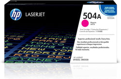 HP 504A High Yield Magenta LaserJet Toner Cartridge, CE253A