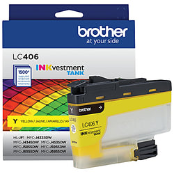 Original Brother LC406 Yellow Cartridge