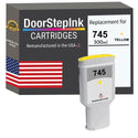 DoorStepInk Brand for HP 745 300mL (F9K02A) Yellow Remanufactured in the USA Ink Cartridge