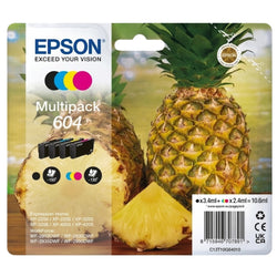 Original Epson 604 Standard Yield Tri-Color Ink Cartridge, C13T10G64010