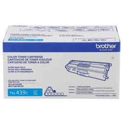 Original Brother TN-439 Extra High Yield Cyan Toner Cartridge, TN439C