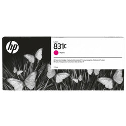 Original HP 831C 775-ml High Yield Magenta Latex Ink Cartridge, CZ696A