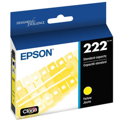 Genuine Epson T222 Yellow Claria Ink Cartridge, T222420-S