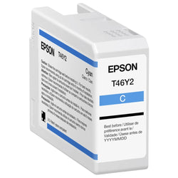 Original Epson T46Y2 Standard Yield Cyan Ink Cartridge