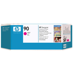 Original HP 90 (C5056A) Magenta Printhead & Cleaner Cartridge