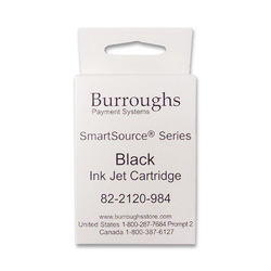 New Genuine Burroughs SmartSource Series Black Ink Cartridge 82-2120-984