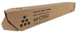 Original Ricoh MPC5502 Standard Yield Black Toner Cartridge, 841751