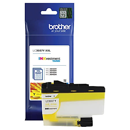 Brother LC3037 XXL Yellow Super High Yield Ink Tank