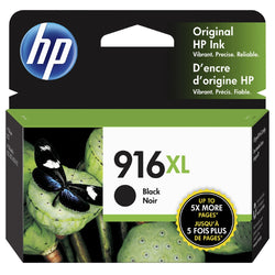 Original HP 916XL (3YL66AN) Black Ink Cartridges