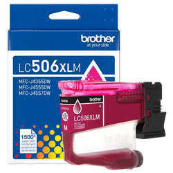 Original Brother LC506XL High Yield Magenta Ink Cartridge